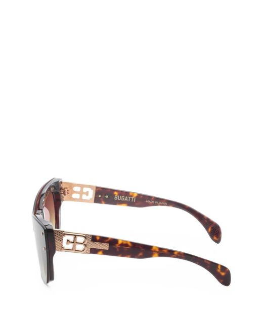 Bugatti Brown Tortoiseshell-Effect Cat-Eye Sunglasses for men
