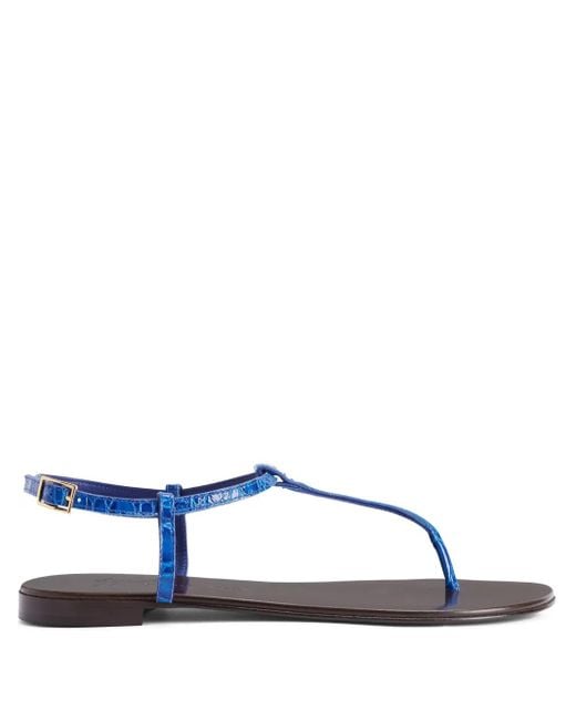 Giuseppe Zanotti Blue Doriaane Sandals