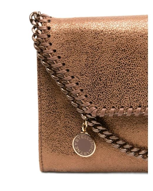 Borsa A Tracolla Falabella Con Rifinitura A Catena di Stella McCartney in Brown
