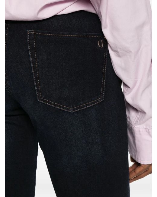 Cambio Blue Five-Pocket Jeans