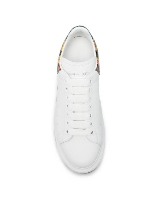 McQueen White Oversized Platform Sneakers