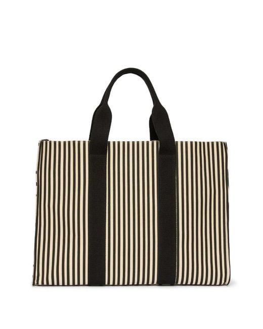 MSGM Multicolor Logo-Print Tote Bag