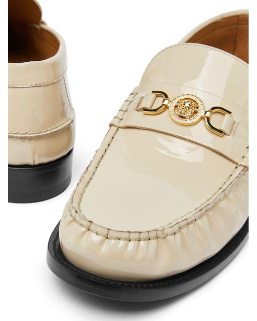 Versace Natural Flat Shoes for men