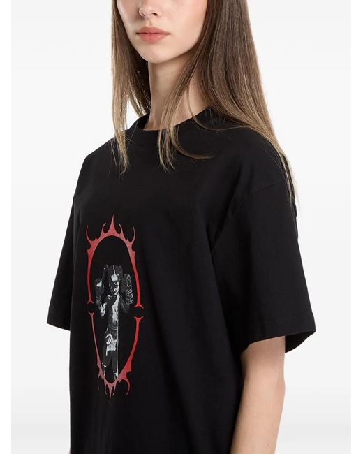 PATTA Black Boxing Graphic-Print T-Shirt