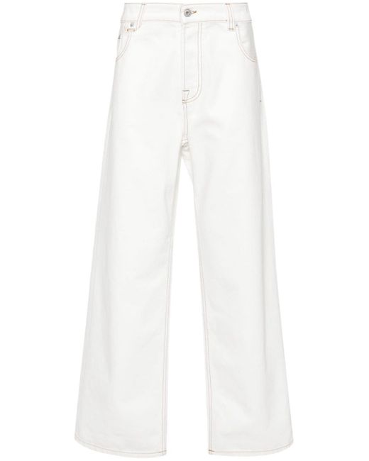 Jacquemus Lockere Le de Nîmes Jeans in White für Herren