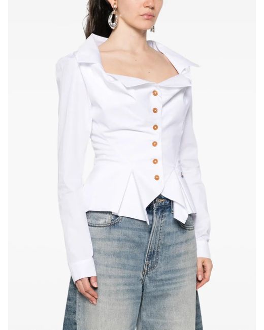 Vivienne Westwood White Monday Shirt