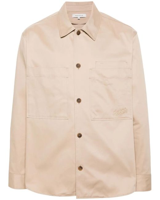 Maison Kitsuné Natural Overshirt for men