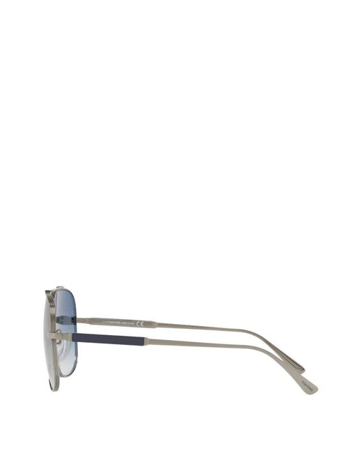 Tom Ford Gray Pilot-Frame Sunglasses for men