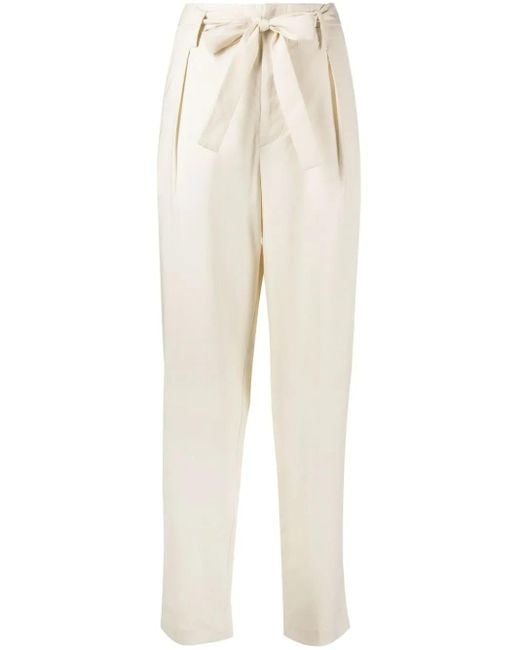 Rag & Bone Natural Roxie Tapered Trousers