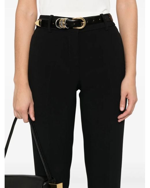 Ermanno Scervino Black Tailored Trousers