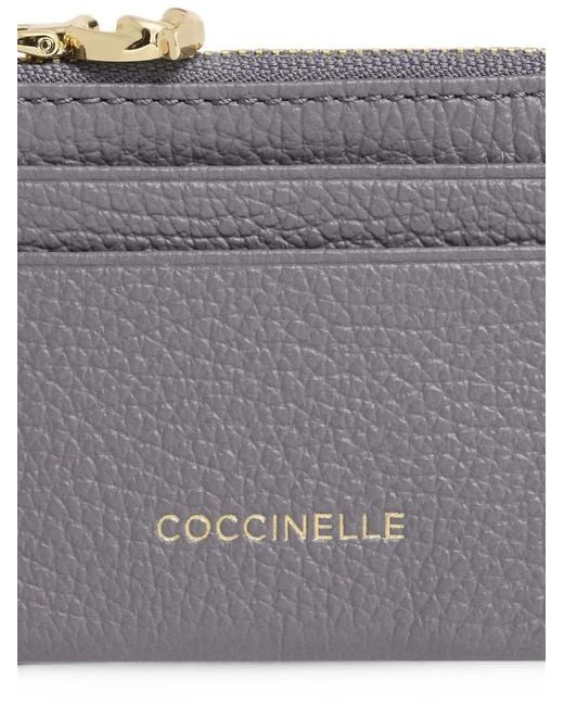 Coccinelle Gray C-Me Small Card Holder