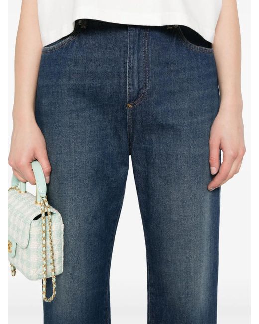 Dolce & Gabbana Blue Tapered Jeans