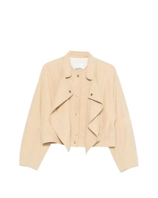 Isabel Marant Natural Tricia Buttoned Jacket