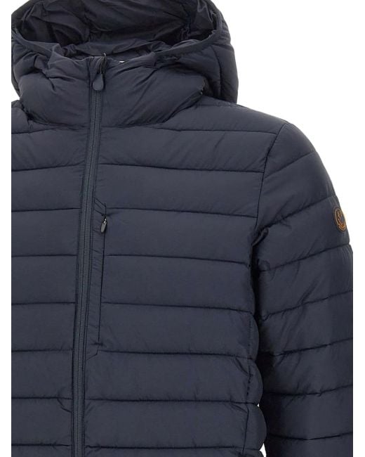 Save The Duck Blue Mito Juncus Hooded Jacket for men