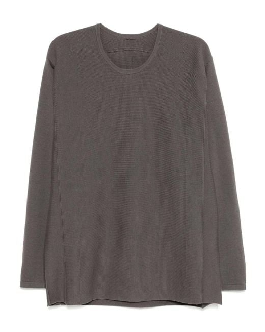 Label Under Construction Pullover mit Rundhalsausschnitt in Brown für Herren