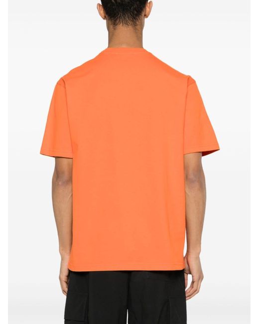A_COLD_WALL* Orange Essential Cotton T-shirt for men