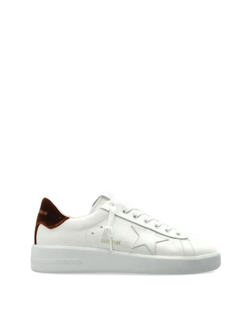Golden Goose Deluxe Brand White Baskets À Patch Étoile for men