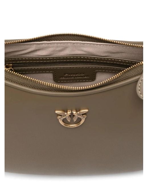 Pinko Half Moon ショルダーバッグ ミニ Gray