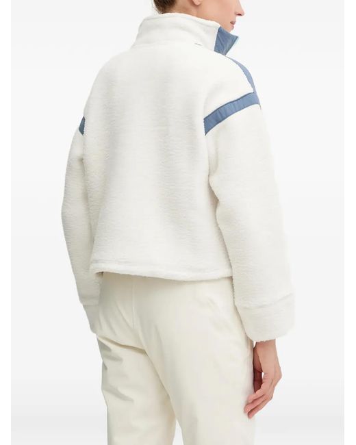 Helly Hansen Blue Zip Stripe Top