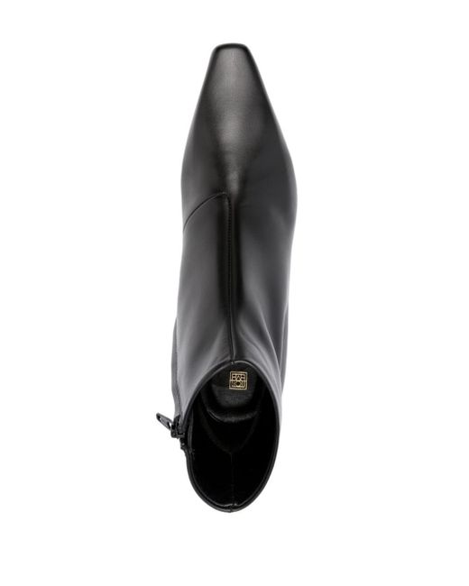 Totême  Black The Slim 35mm Ankle Boots