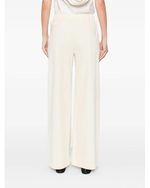 Max Mara White Hose mit Kordelzug
