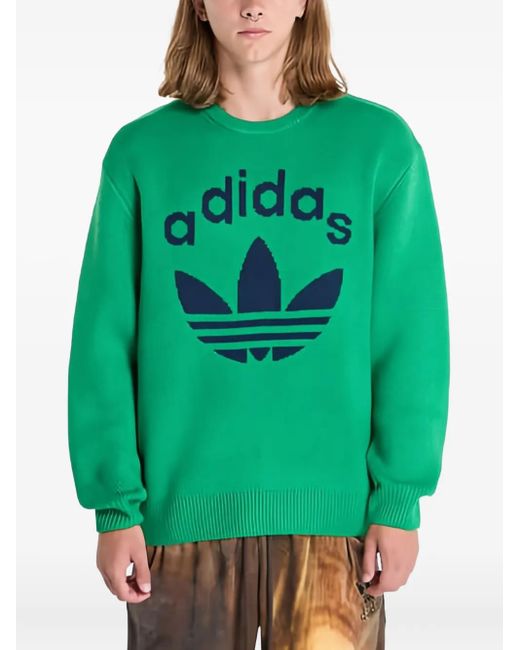 Adidas Green Originals 70's Sweater for men