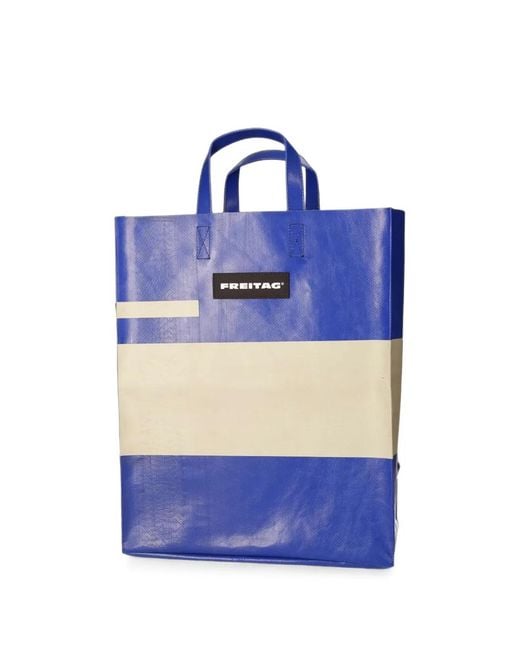 Freitag Blue Miami Vice Tote Bag for men