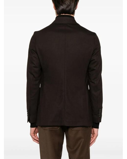 Circolo 1901 Black Double-Breasted Blazer for men