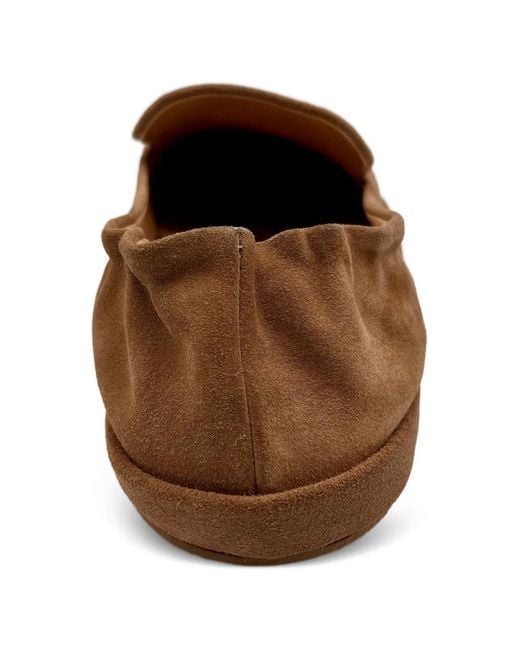 Marsèll Brown Scatopelle Gathered Loafers for men