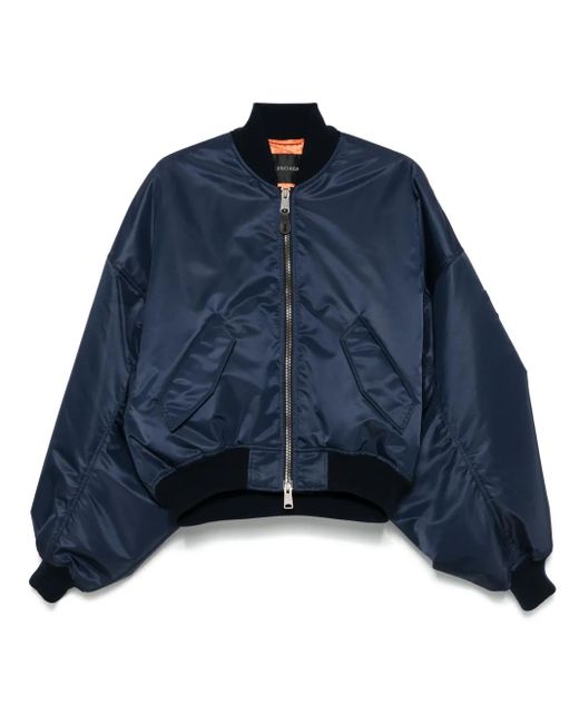 Balenciaga Blue Bomber Type Jacket for men