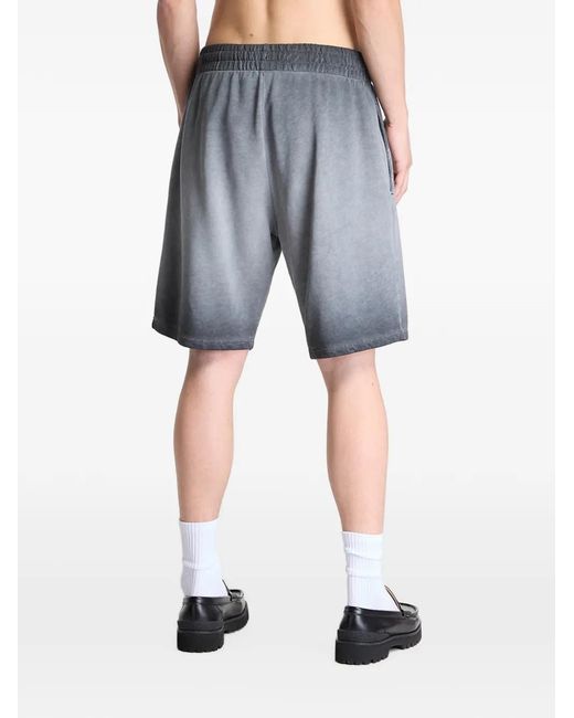 KTZ Blue New York Yankees Washed Shorts for men