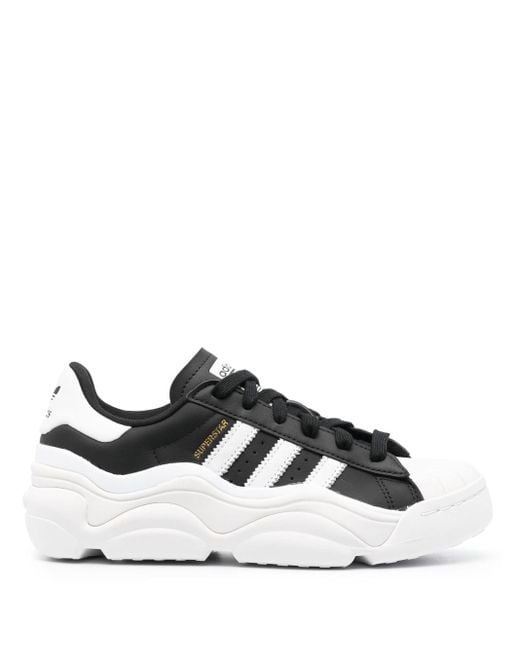 adidas Chunky Sole Sneakers in White | Lyst