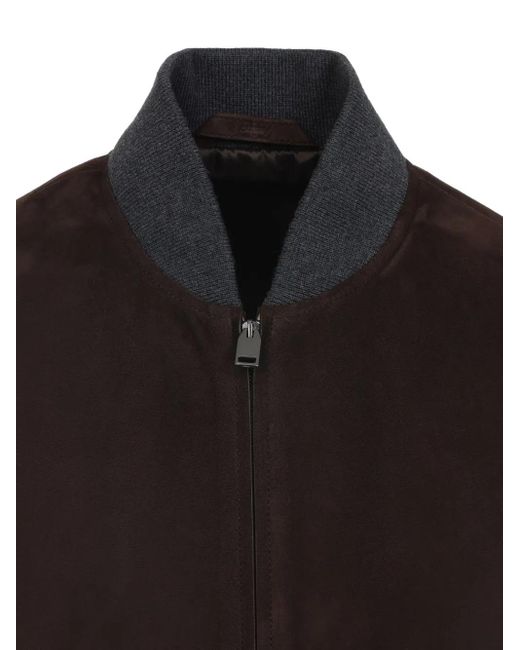 Bomber di Brioni in Black da Uomo