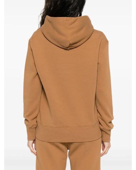 Autry Brown Hooded Embroidered Logo