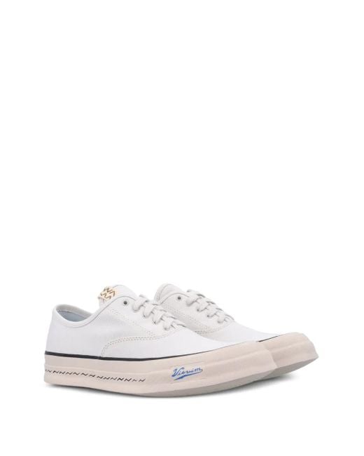Visvim White Logan Sneakers for men