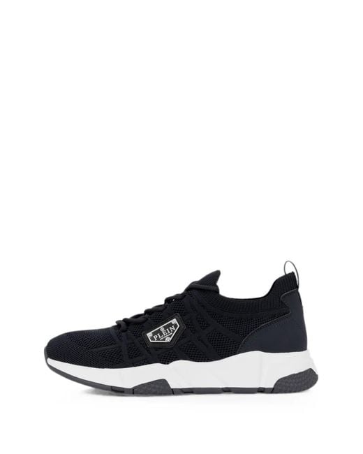 Baskets Runner Sock Triangle Placca Philipp Plein en coloris Black