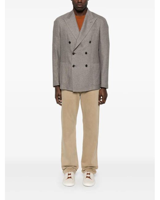 Tagliatore Gray Jacket for men