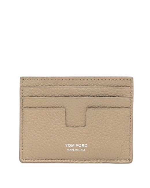 Tom Ford Natural Leather Card Holder for men