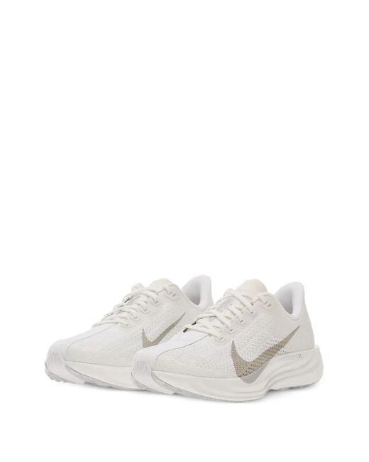 Nike White Pegasus Plus Performance Sneakers for men