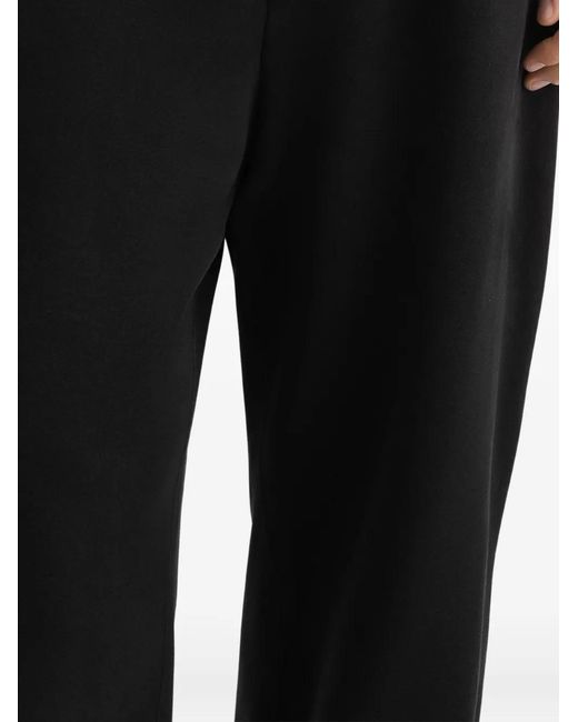 Dolce & Gabbana Black Logo-Print Track Pants for men