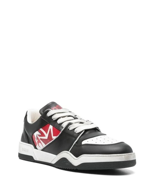 DSquared² Black Sneakers for men