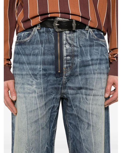 Martine Rose Blue Regular Jeans for men