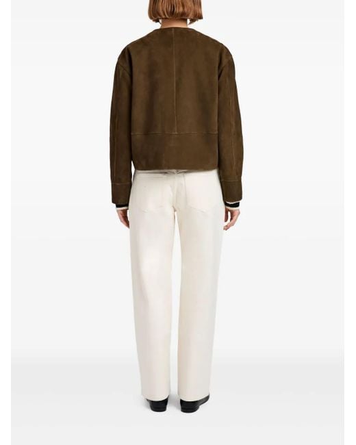 Proenza Schouler スエード ジャケット Brown