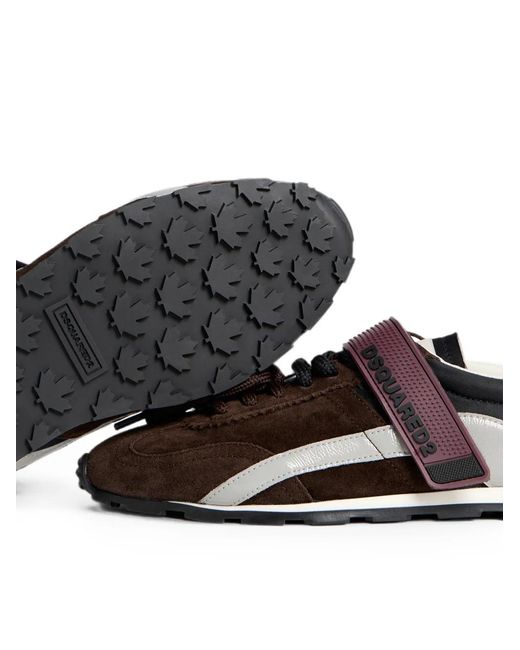 DSquared² White Dc-642 Sneakers