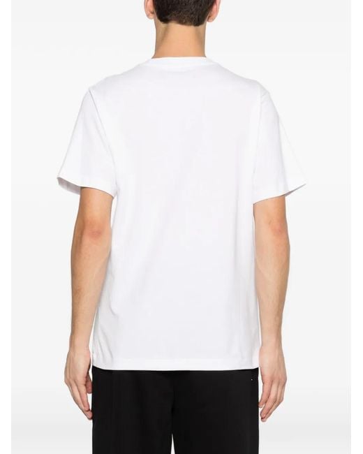 A_COLD_WALL* White Logo-Print T-Shirt for men