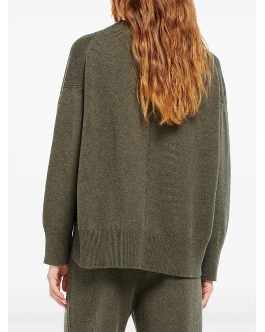 Barrie Green Iconic Fine-Knit Cashmere Sweater