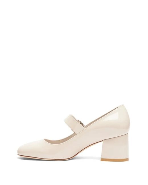 Stuart Weitzman White 60Mm Sloane Pumps
