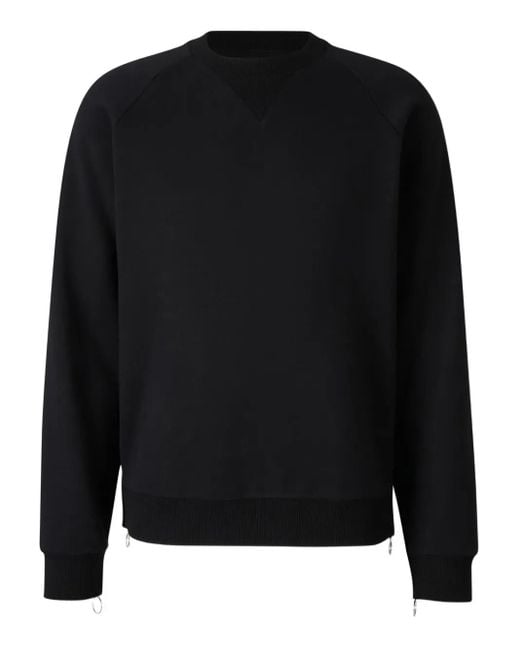 Setchu Black Crew-neck Sweatshirt for men