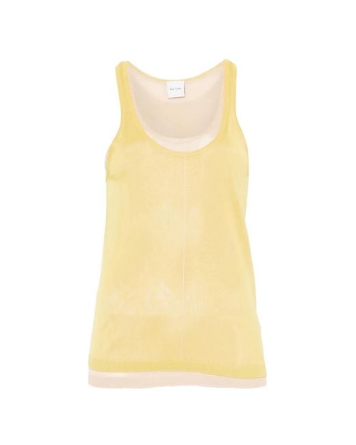 Top Smanicato di Paul Smith in Yellow