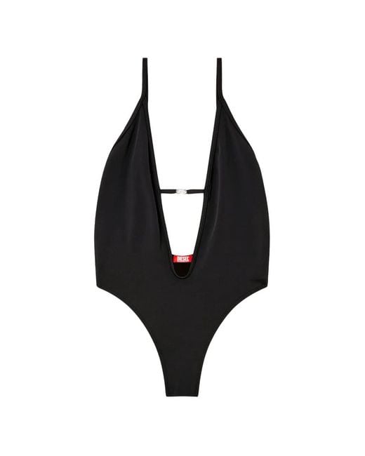 DIESEL Black Maillot De Bain Daisy À Découpes
